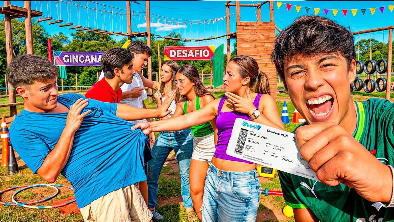 MENINOS VS MENINAS VALENDO UMA VIAGEM MISTERIOSA!!