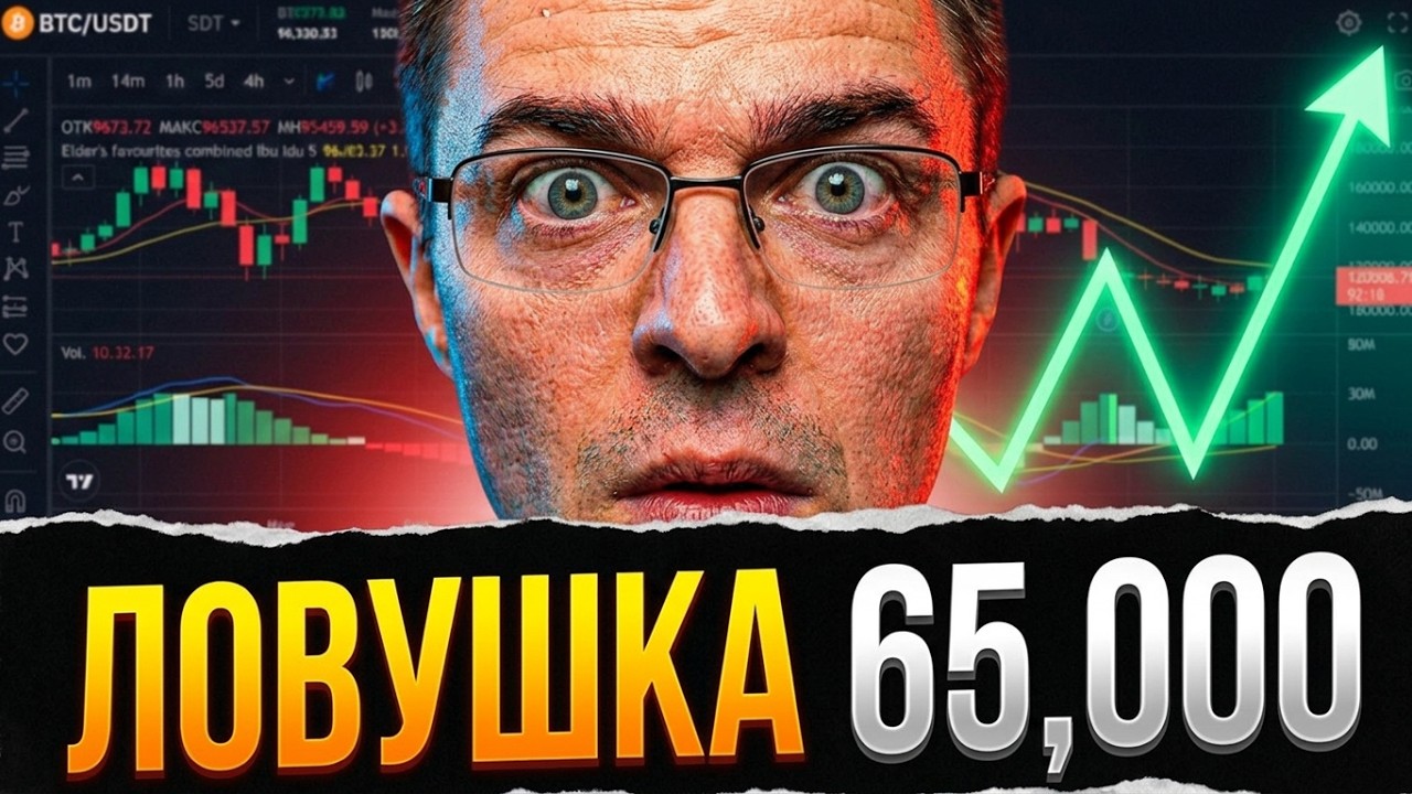 БИТКОИН⚡️Ловушка захлопнулась. График BTC кричит об ЭТОМ | прогноз, крипта, трейдинг