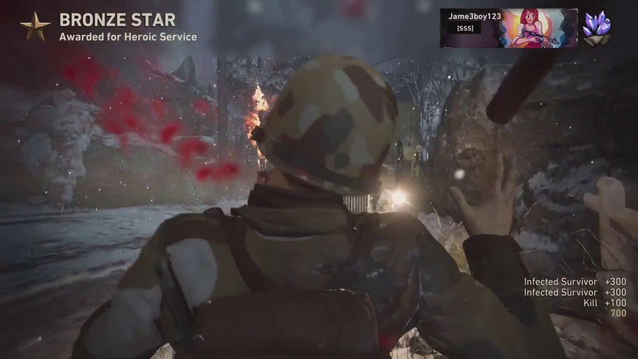 Infected Gameplay Call of Duty WW2 (PS4 PRO)