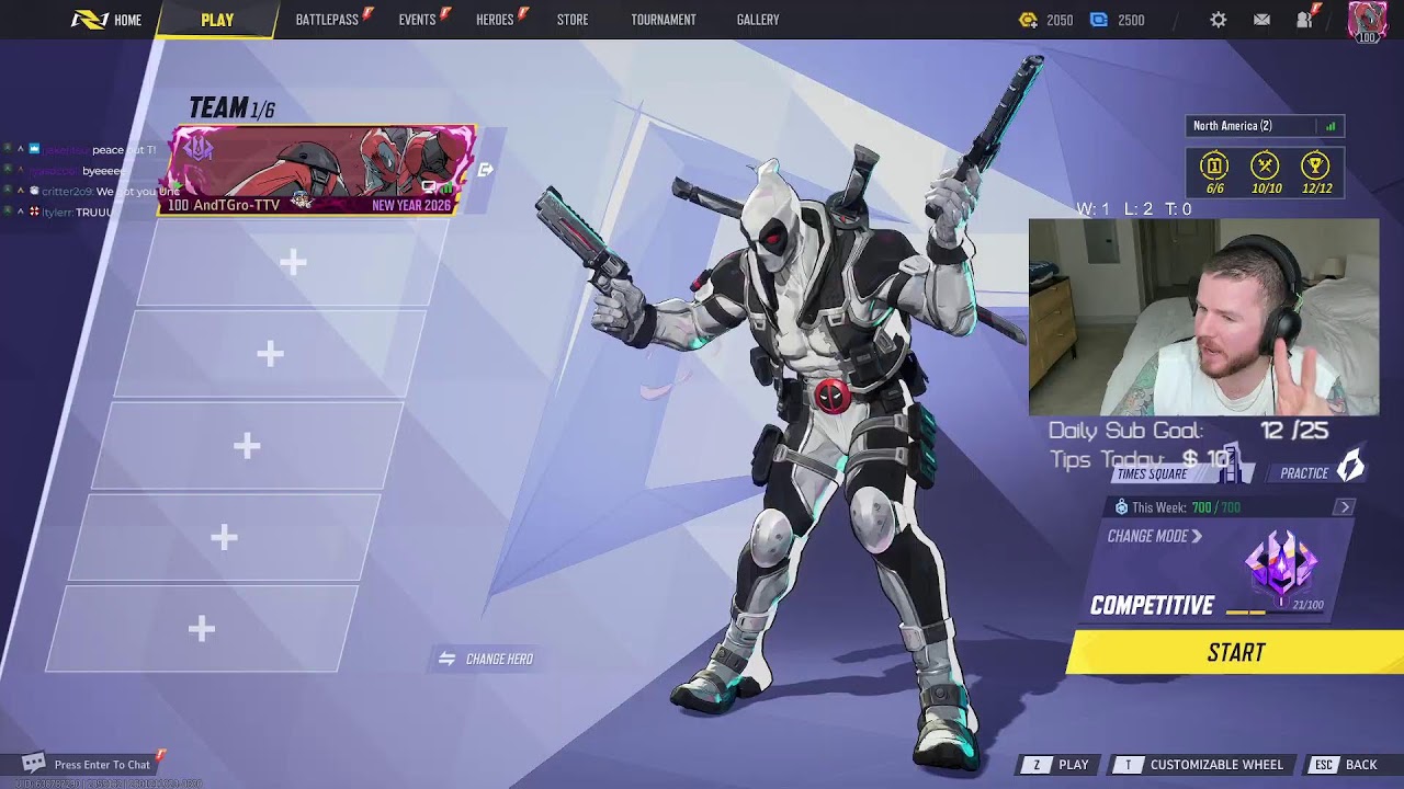 Rank 1 Deadpool today??