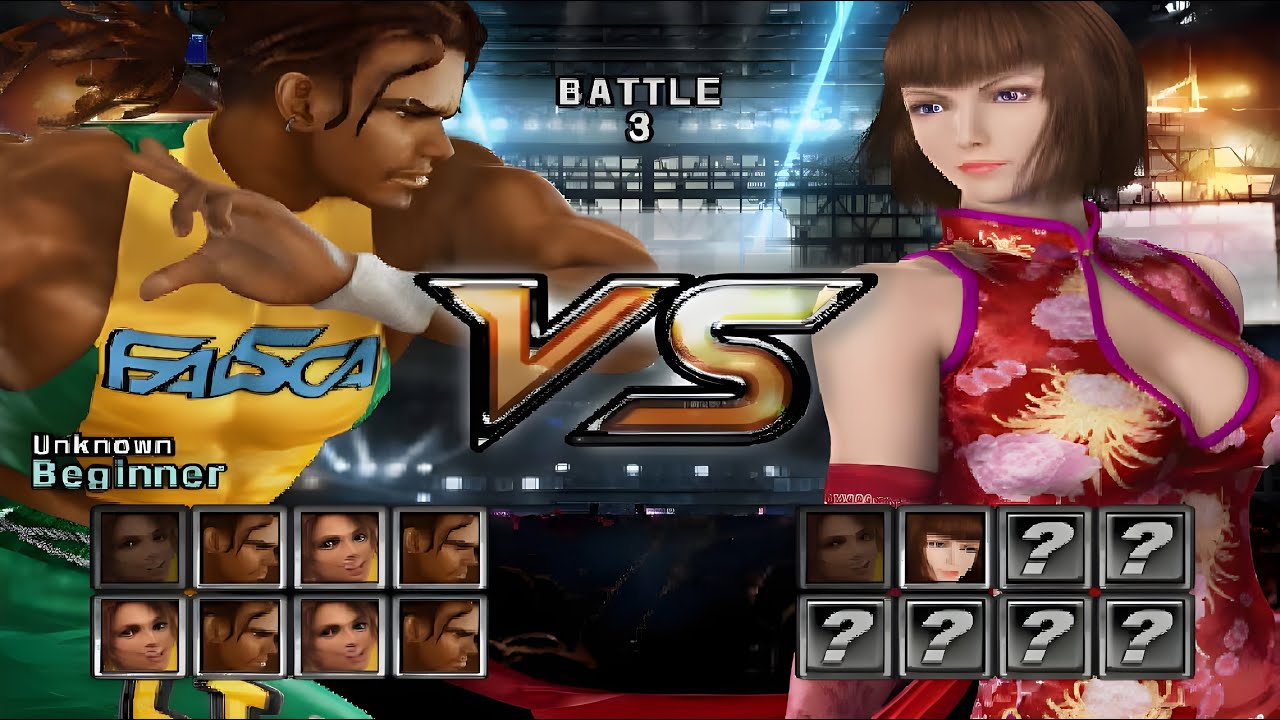 what happen when you play Tekken 5 team battle only Eddy Gordo and Christie Monteiro