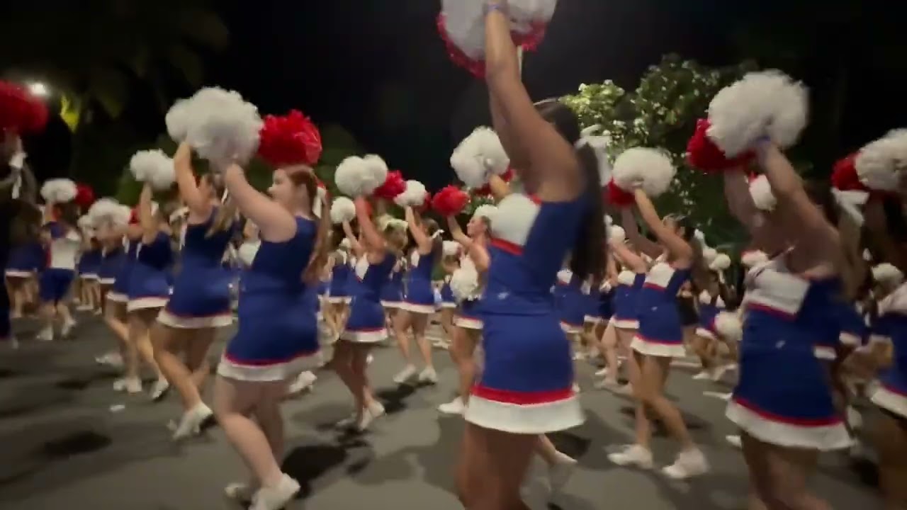 Annalia All-American Cheerlrader-Pear Harbor Parade 2025
