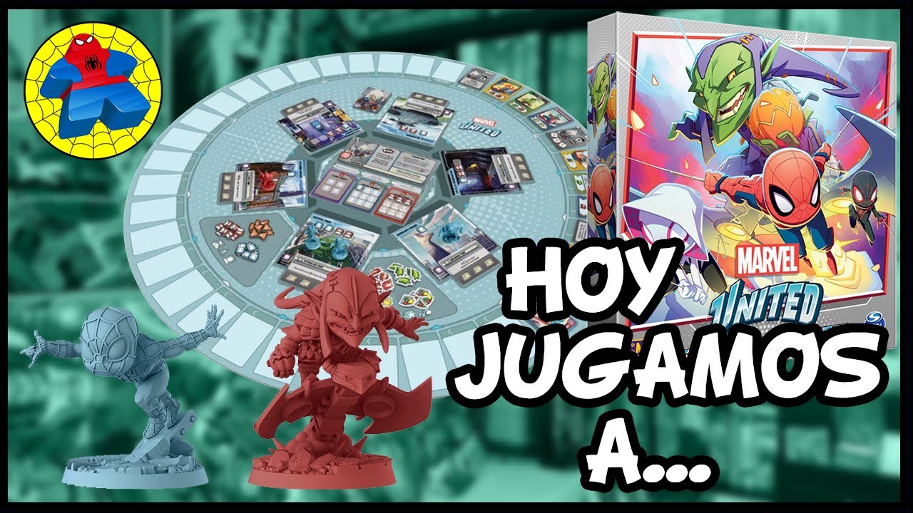 MARVEL UNITED - Enter the SPIDERVERSE - Llega SPIDERMAN 🕷 🕸
