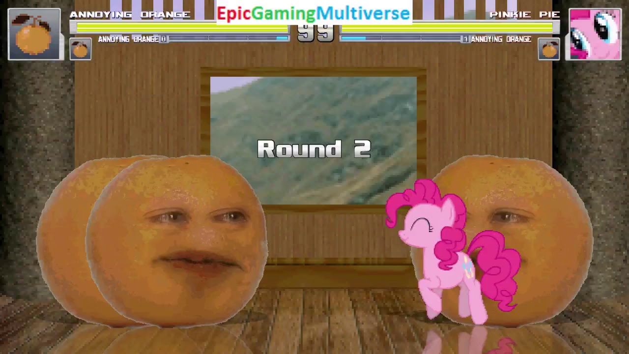 MUGEN Matches / Battles / Fights Of Annoying Orange, Annoying Orange, And Annoying Orange