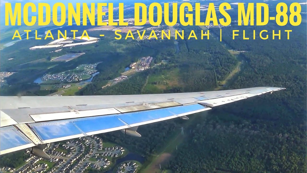 Delta Airlines MD-88 [N981DL] Atlanta to Savannah | Flight