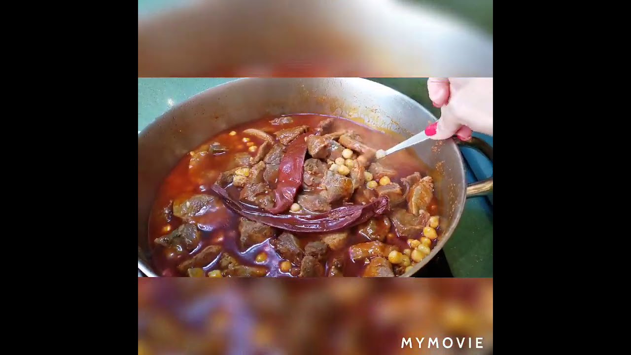 בשר ראש בחומוס וכמון