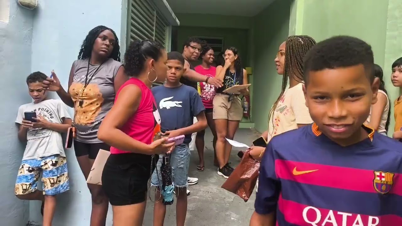 1⁰ Dia #COFE47 Favela Santa Marta 