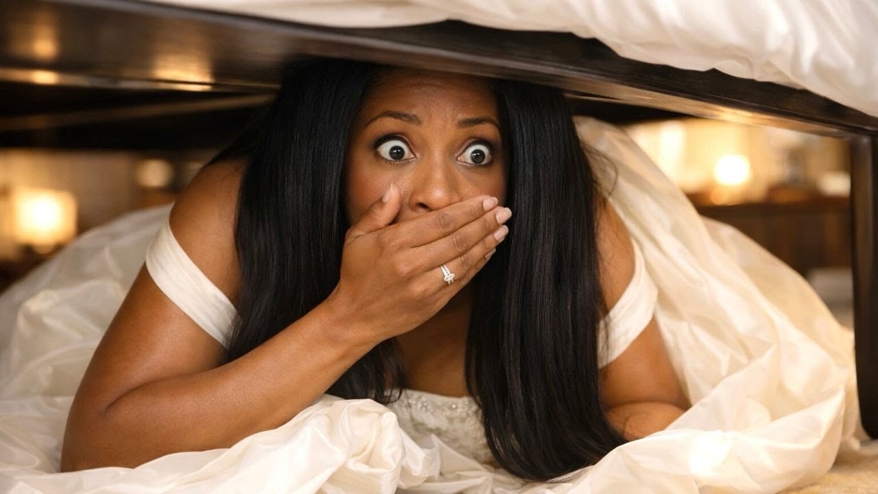 On Her Wedding Night, She Hid Under The Bed To Prank Her Husband — But The Person Who Entered Was…