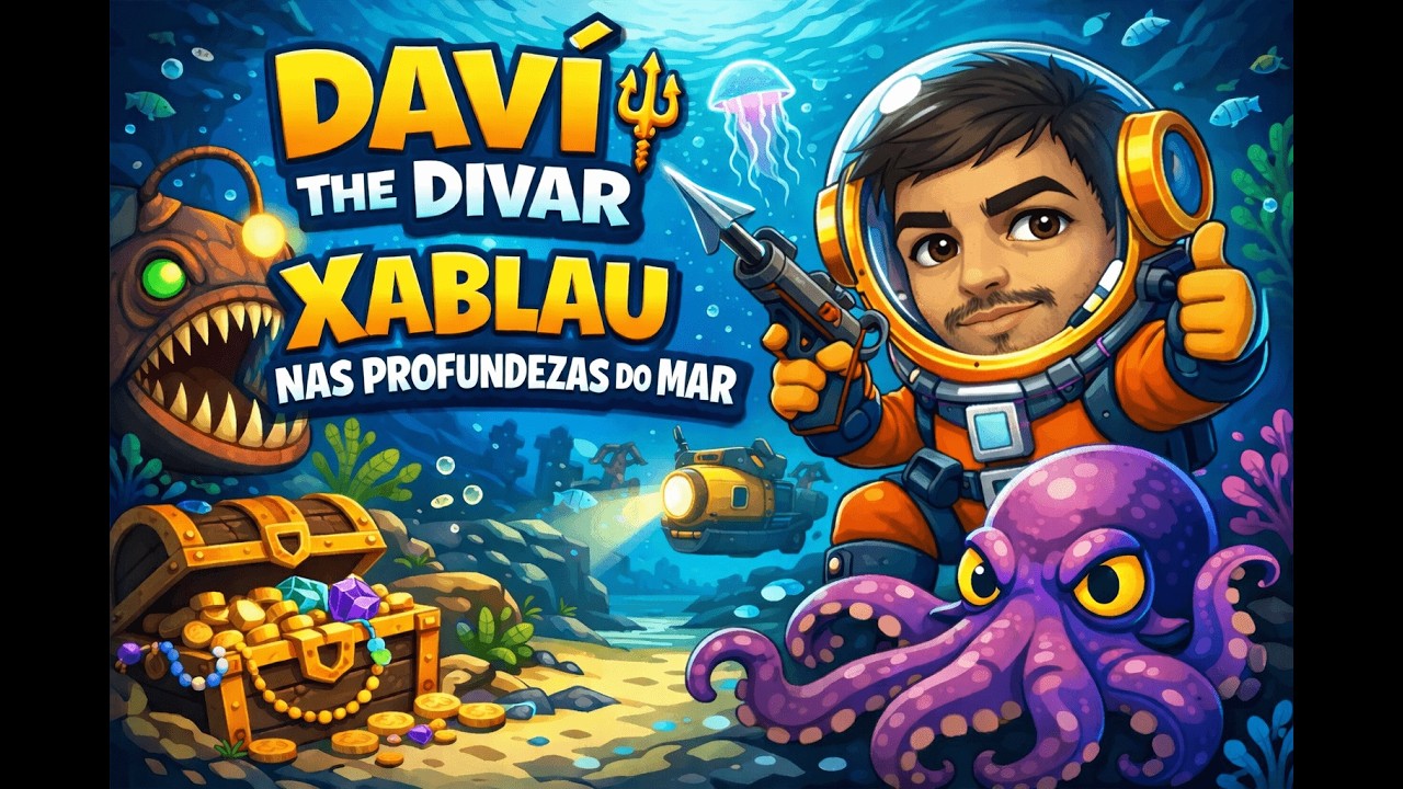 Xablau Martins - No fundo do poço azul onde as criaturas mais horrendas se escondem (DAVI THE DIVAR)