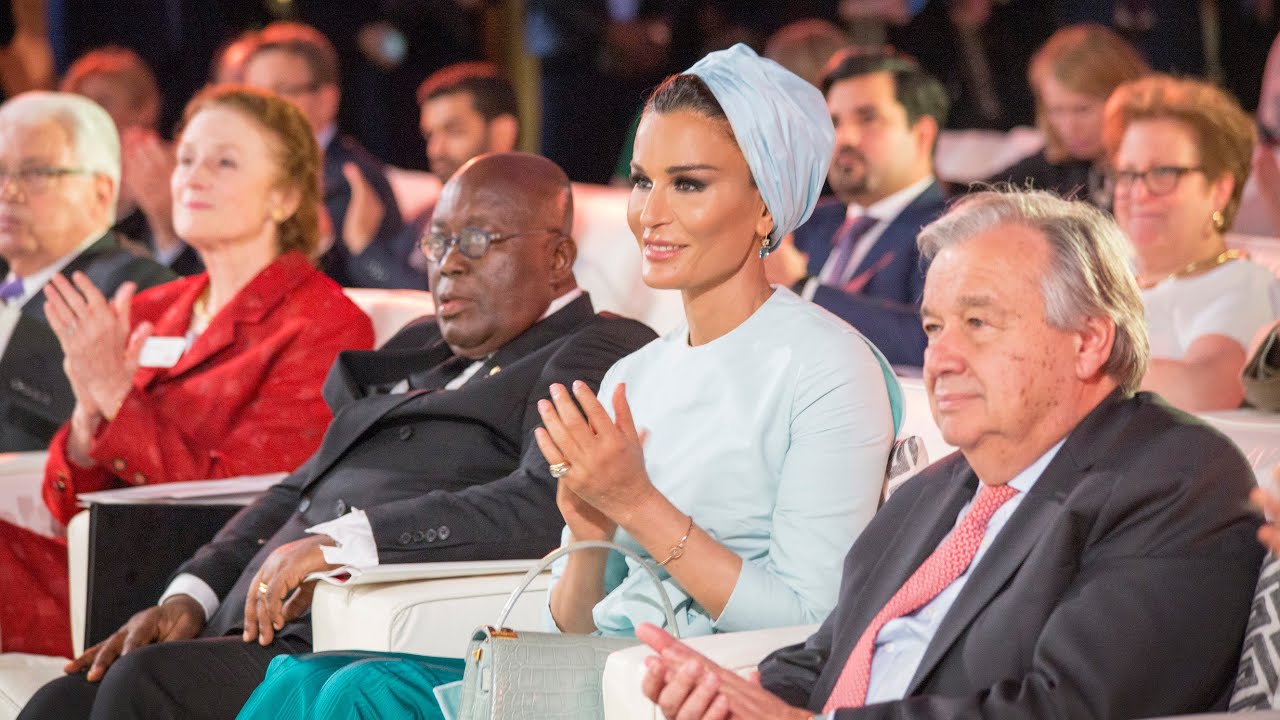 HH shares journey of educating 10M children صاحبة السمو تتحدث عن رحلة توفير التعليم لعشرة ملايين طفل