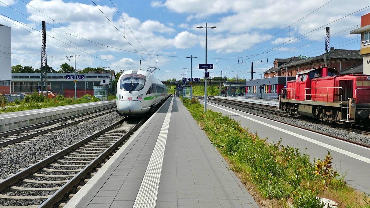 Bahnhof Wabern in Nordhessen jetzt mit ICE Anschluß !