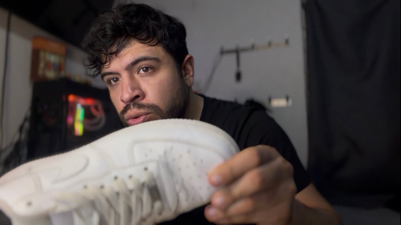 ASMR #5 lavando mis tenis con espuma 