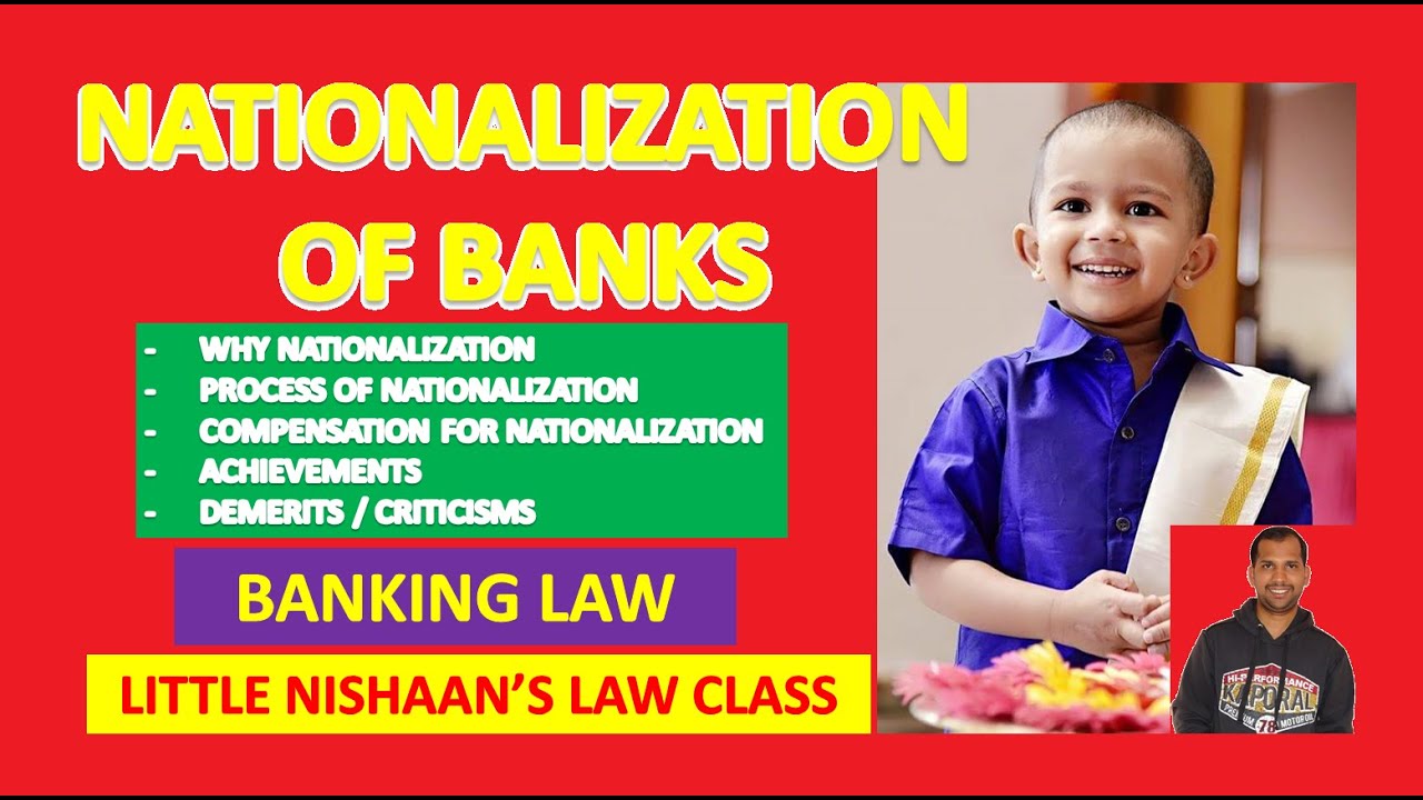 Nationalization of Banks | Banking Law