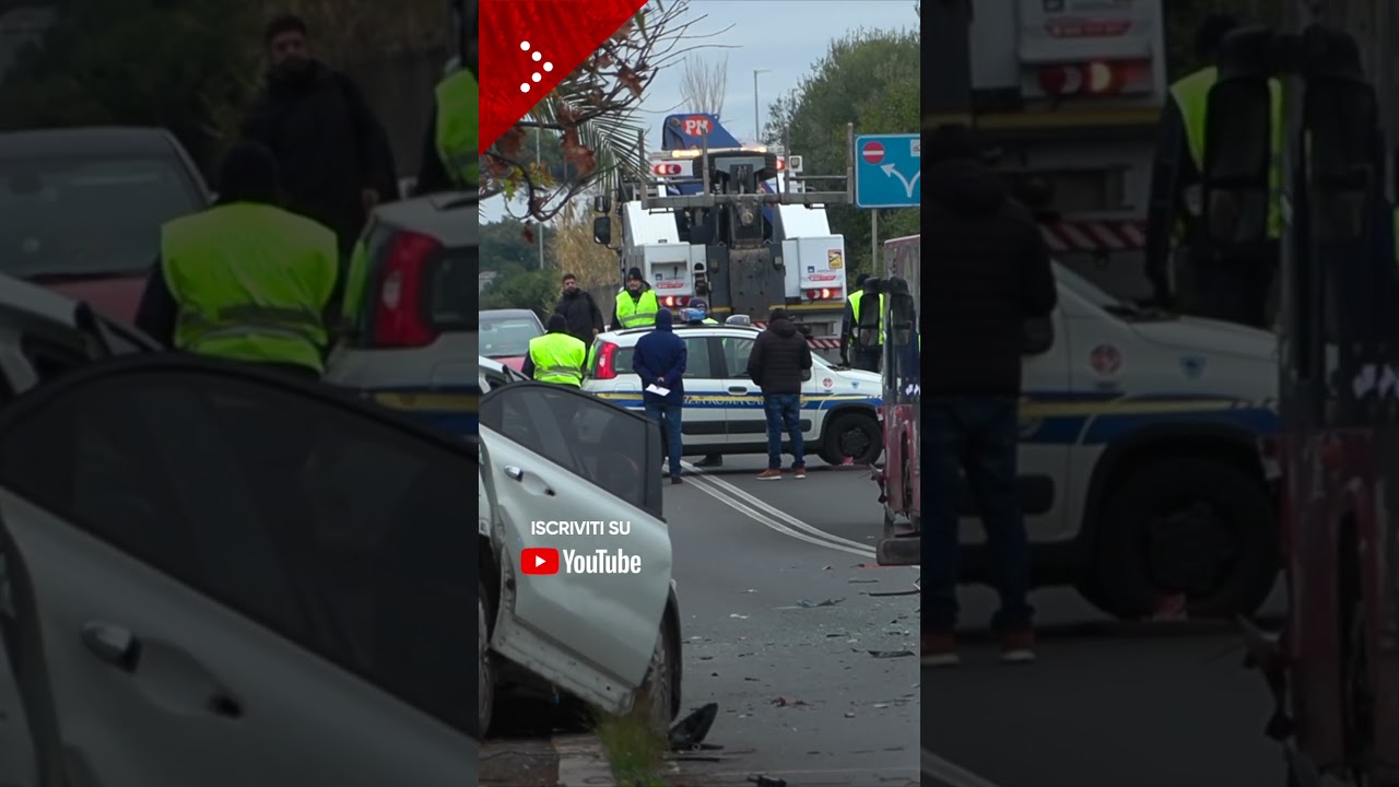 Incidente tra autobus Atac e Fiat 500, morta una 27enne