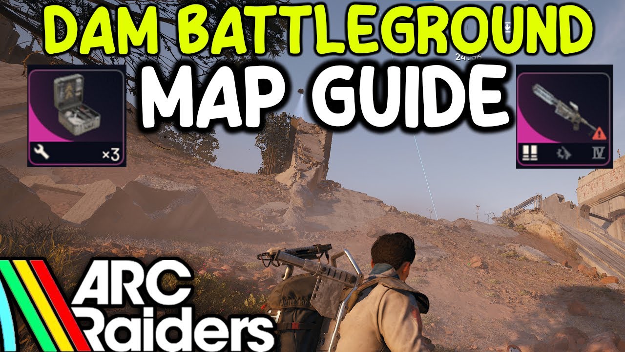 ULTIMATE Dam Battleground Beginner Map Guide | ARC Raiders
