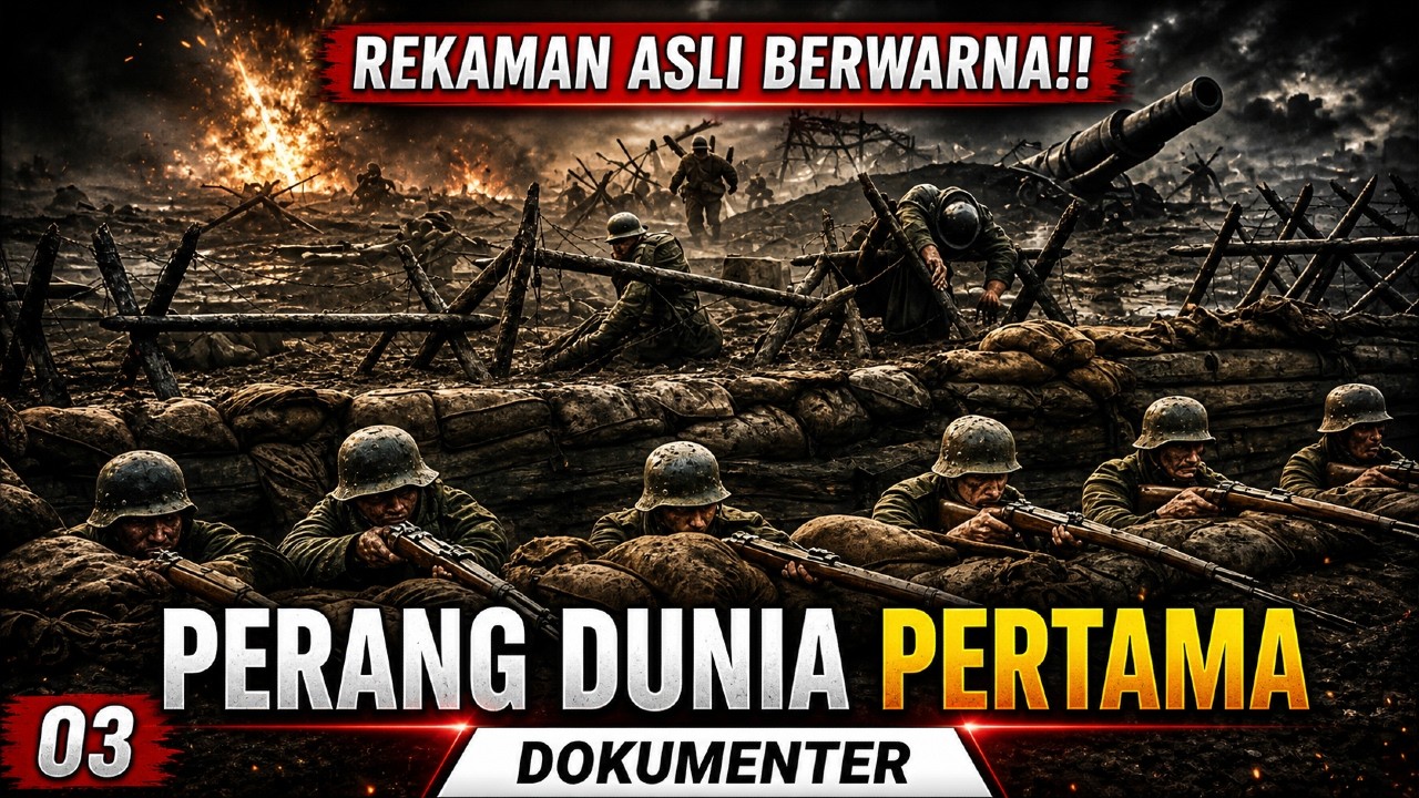NGERI..!!!  PERTEMPURAN PALING BRUTAL DI FRONT BARAT  ❗❗SEJARAH PERANG DUNIA 1 #Vol.03
