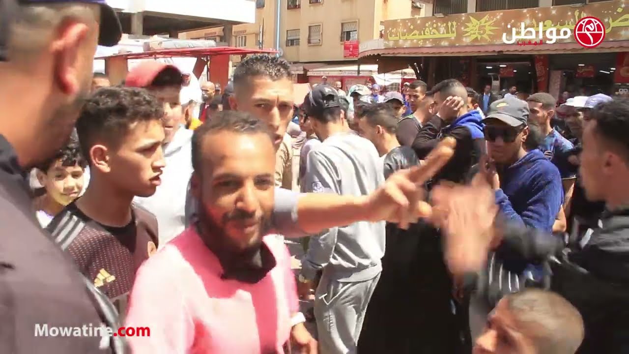 قربالة فالسوق النمودجي الرحمة ... شوفو أش وقع خلال عملية إفراغ