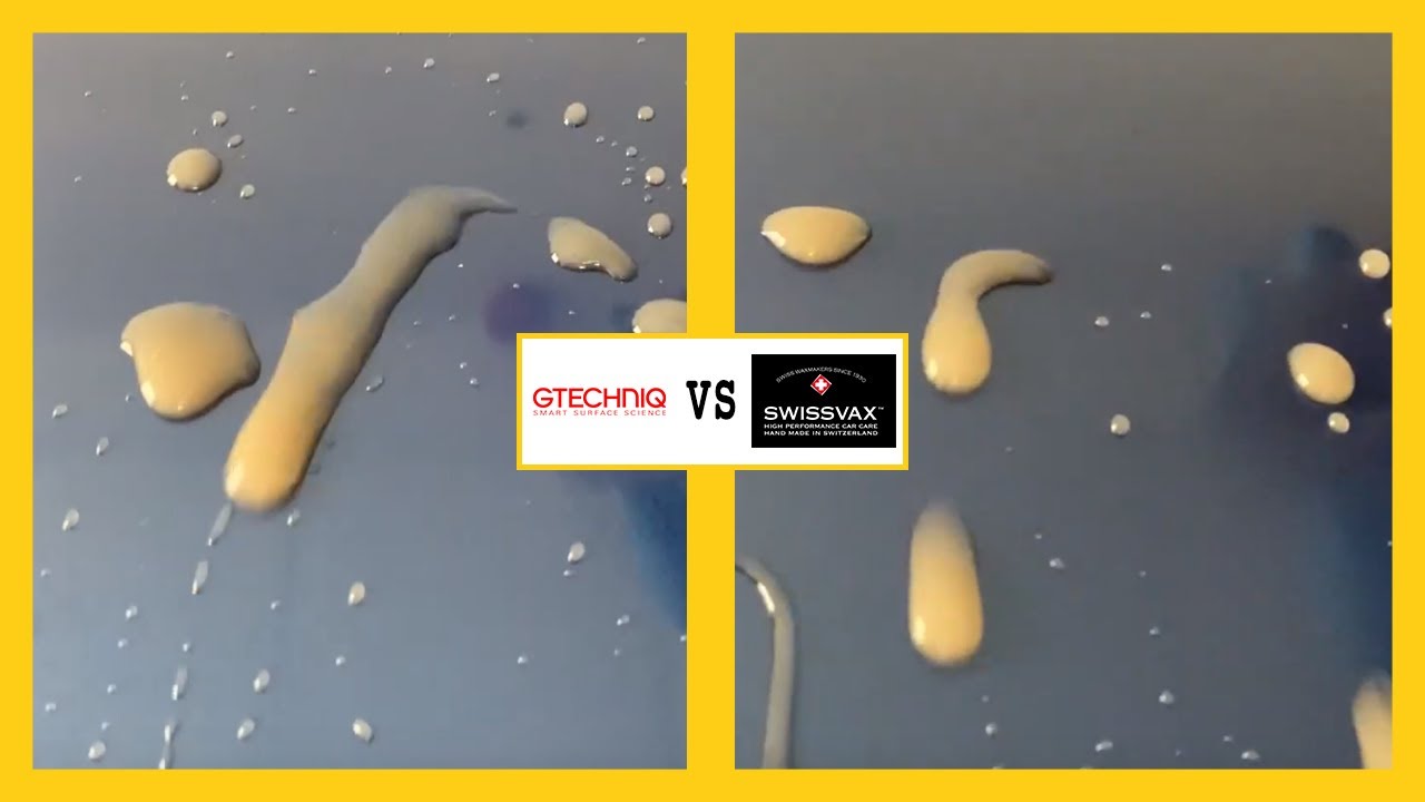Nano Ceramic Coating Comparison:  Gtechniq vs Swissvax