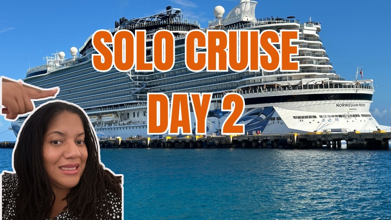 Norwegian NCL Prima Day 2 Solo Cruise. The ship rescues people stranded at sea!