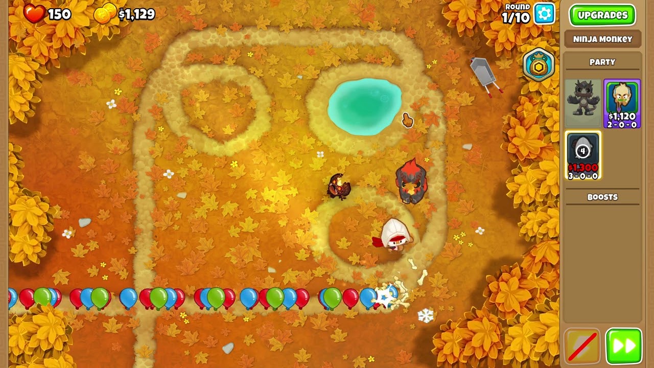 Monkey Bloons TD6 Rogue Legends vod # 2 obyn fire mountain