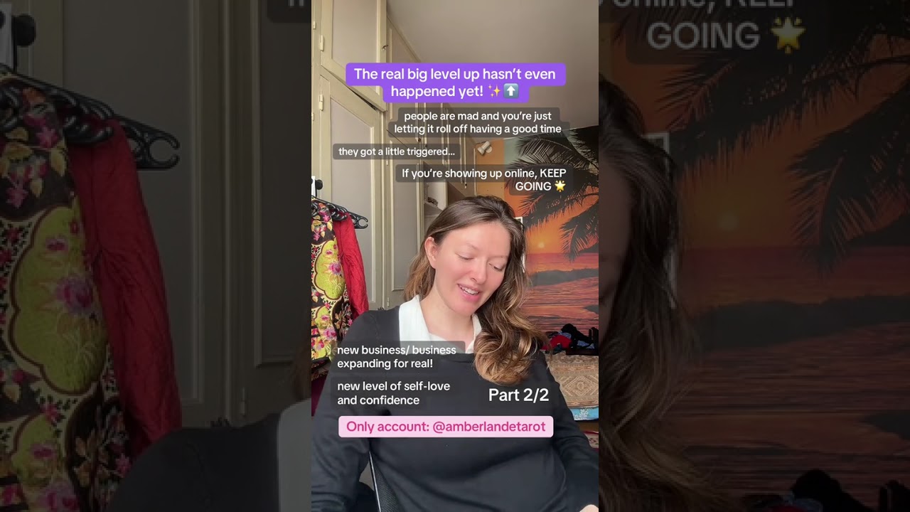 The real big levelup hasn't even happened yet - Amber Lande Tarot