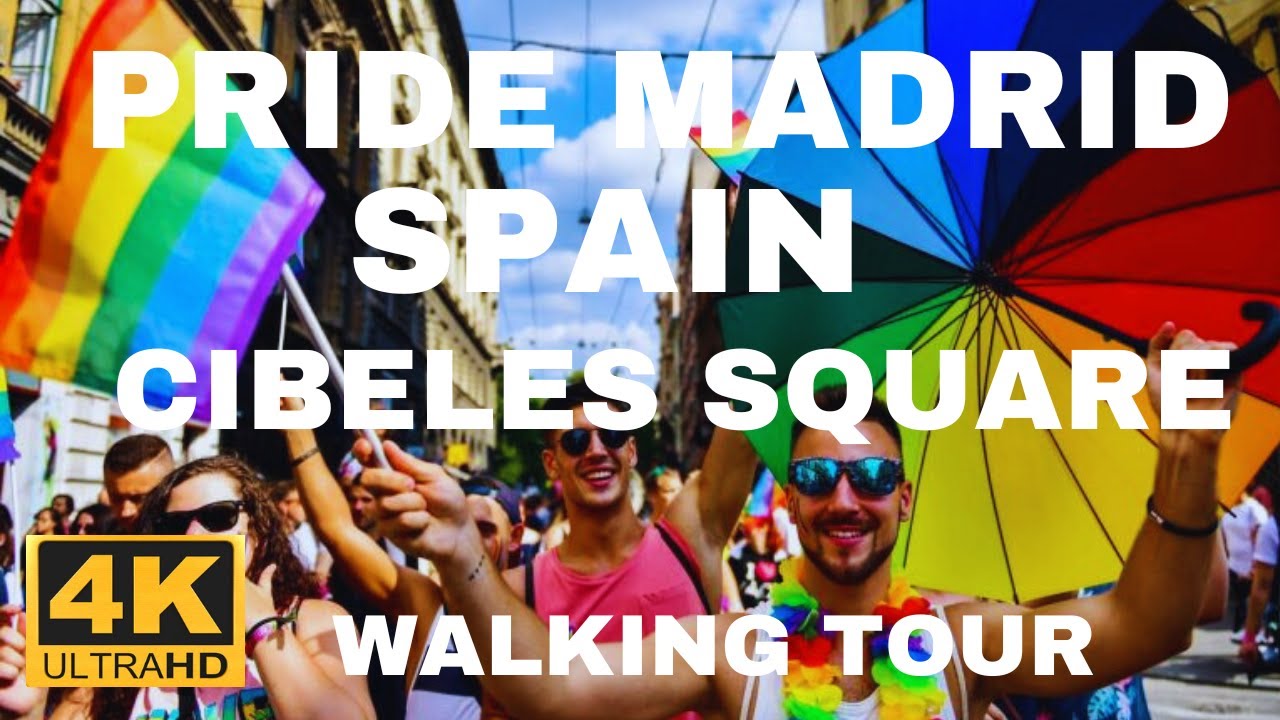 MADRID PRIDE PARADE CIBELES SQUARE 2024 #madrid