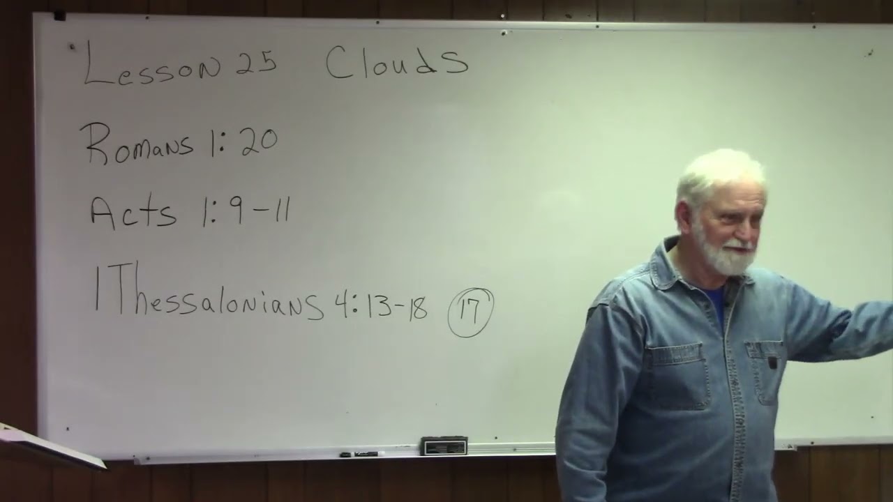 How to Study The Bible: Lesson 25  Clouds