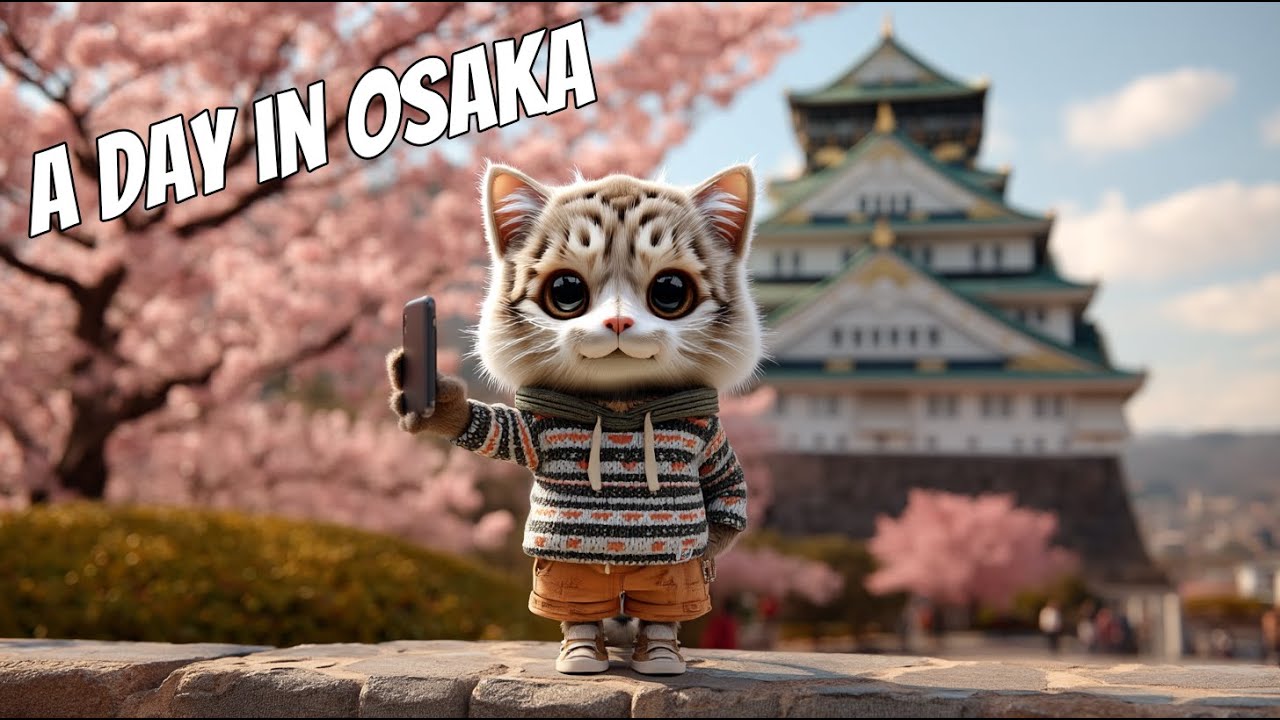 One Day in Osaka: Cat Traveler’s Adventure | Osaka Japan Travel Guide