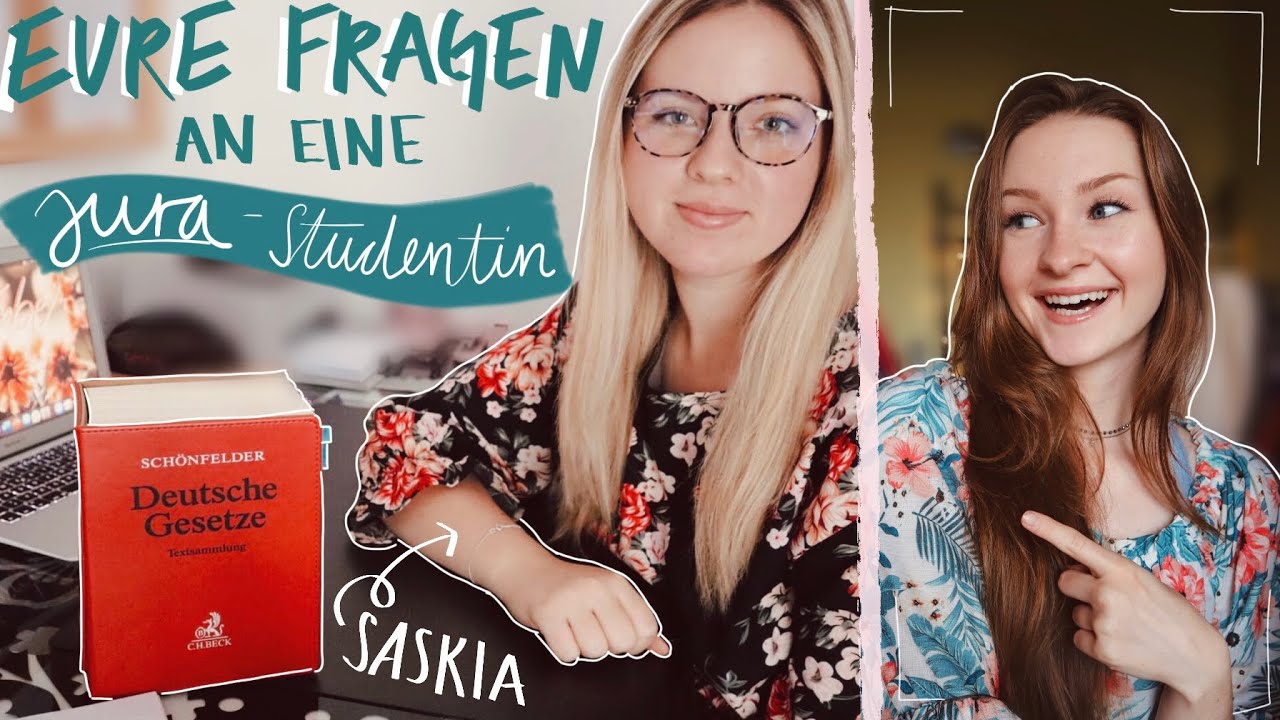Ist es wirklich so trocken? Konkurrenzkampf? Gesetze auswendig lernen? || Fragt eine JURA-STUDENTIN!