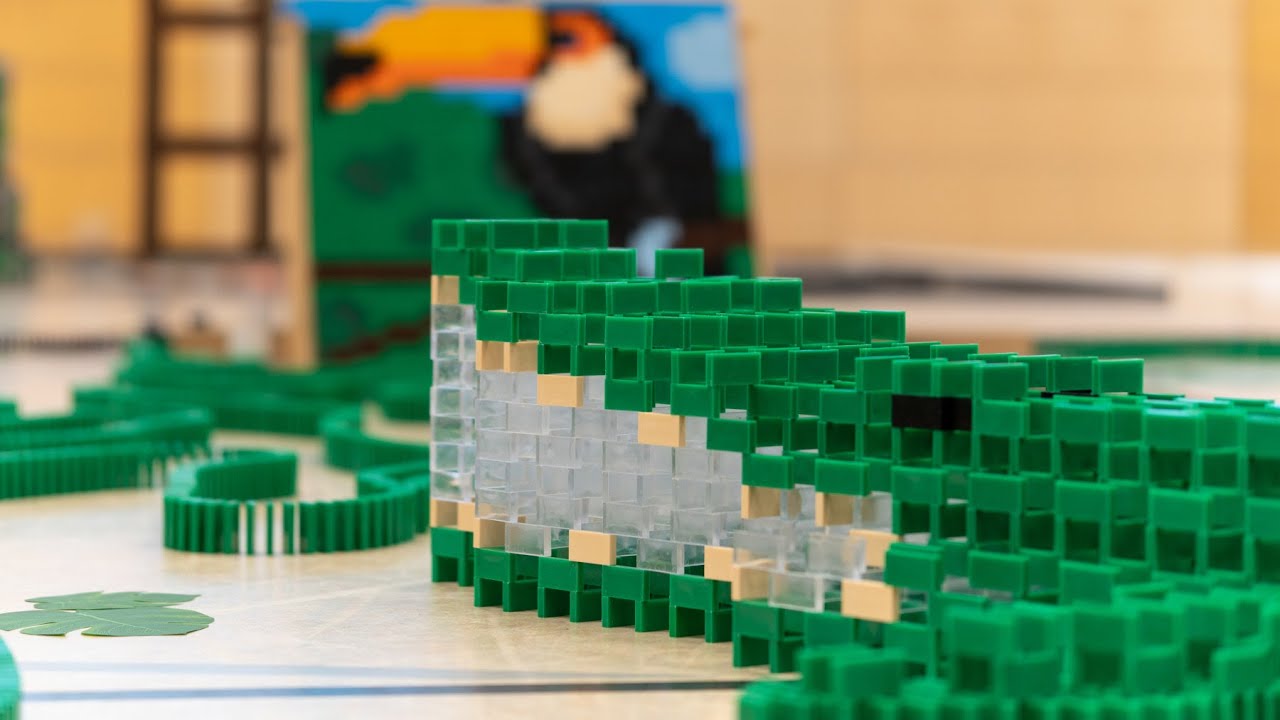 Jungle Treasure in 185,000 dominoes | WDT 2023