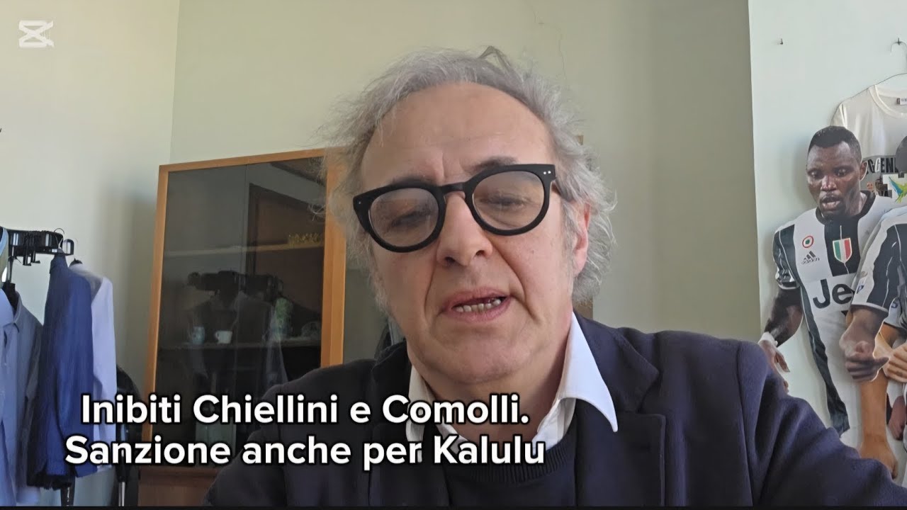 Arrivano le sanzioni per Comolli, Chiellini e Kalulu