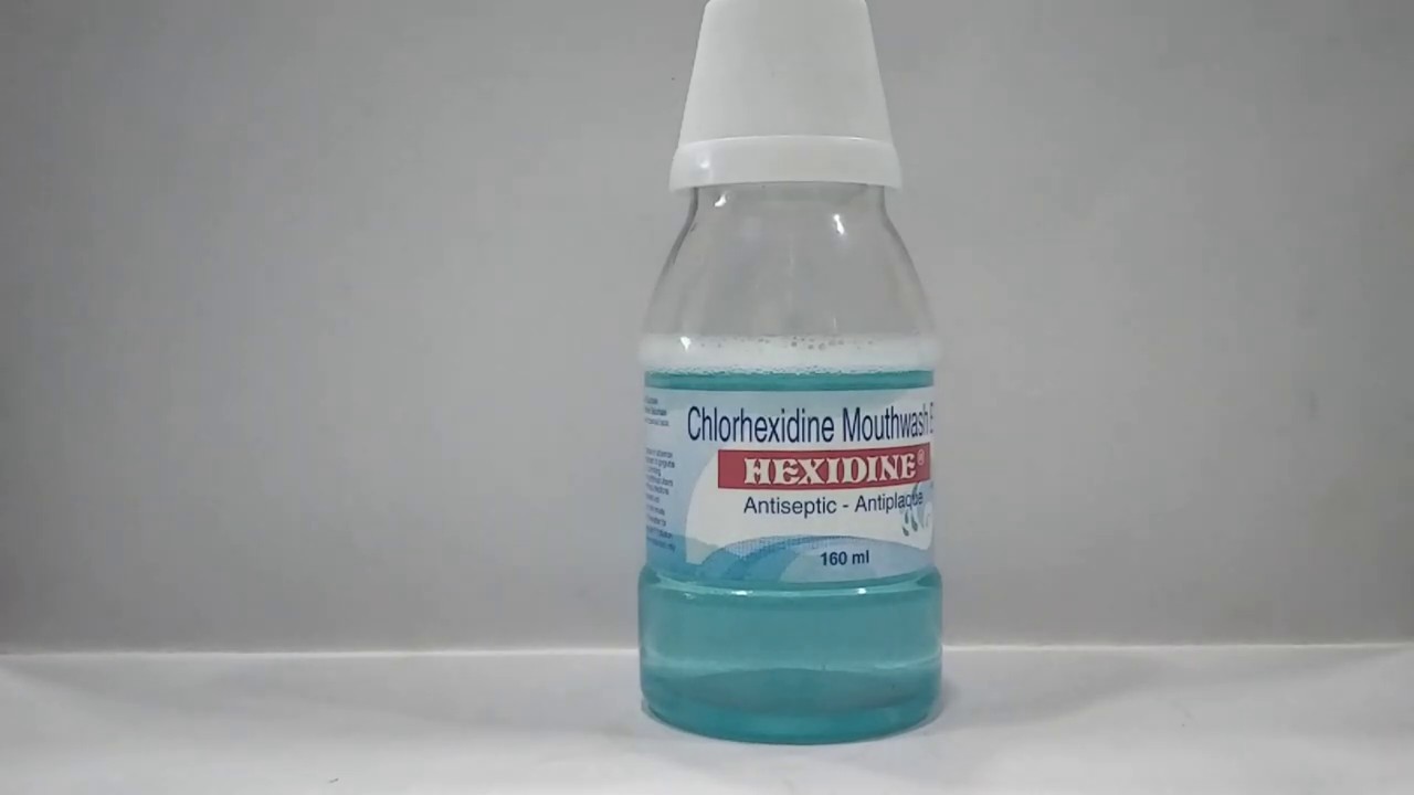 hexidine mouthwash uses in hindi