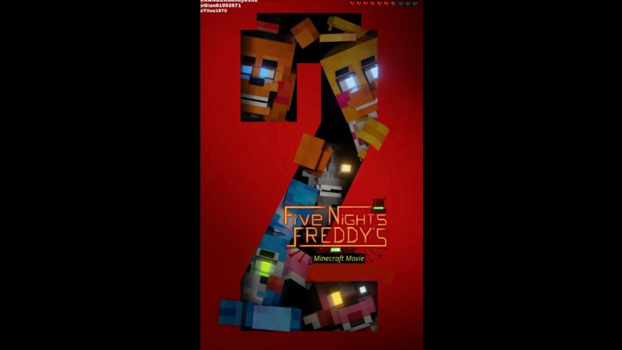 FIVE NIGHTS AT FREDDY 2 MINECRAFT MOVIE BEHIND THE SCENE