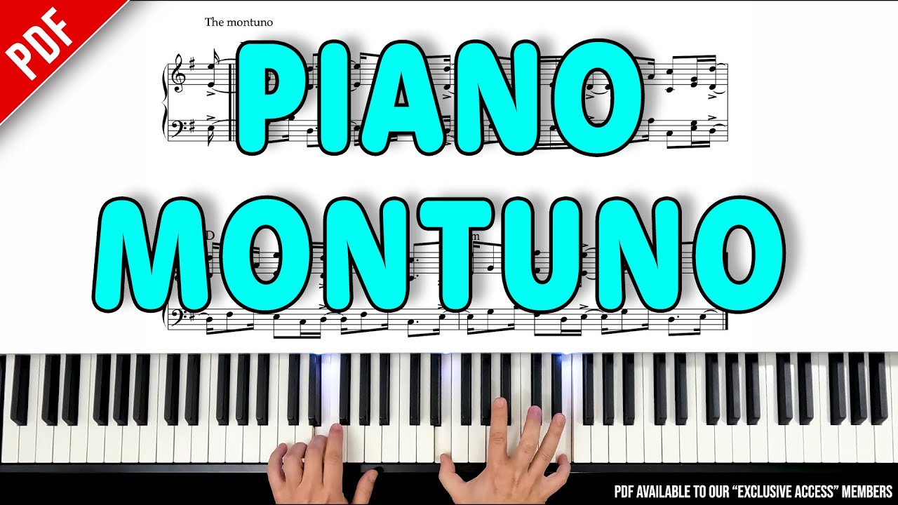 How To Play The Piano Montuno from 