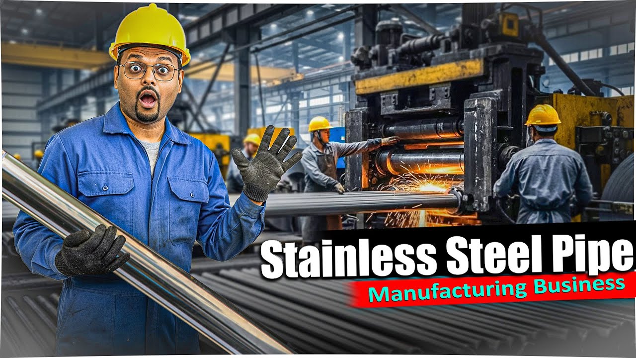 SS Pipe Manufacturing Business in India | Stainless Steel Pipe Plant Setup, Investment & Profit 2026