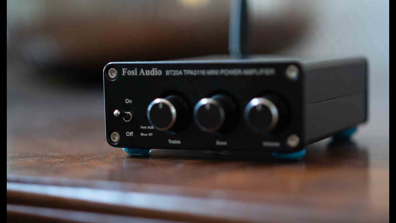 Fosi Audio 2 Channel Amp Review - Little Bluetooth Beast