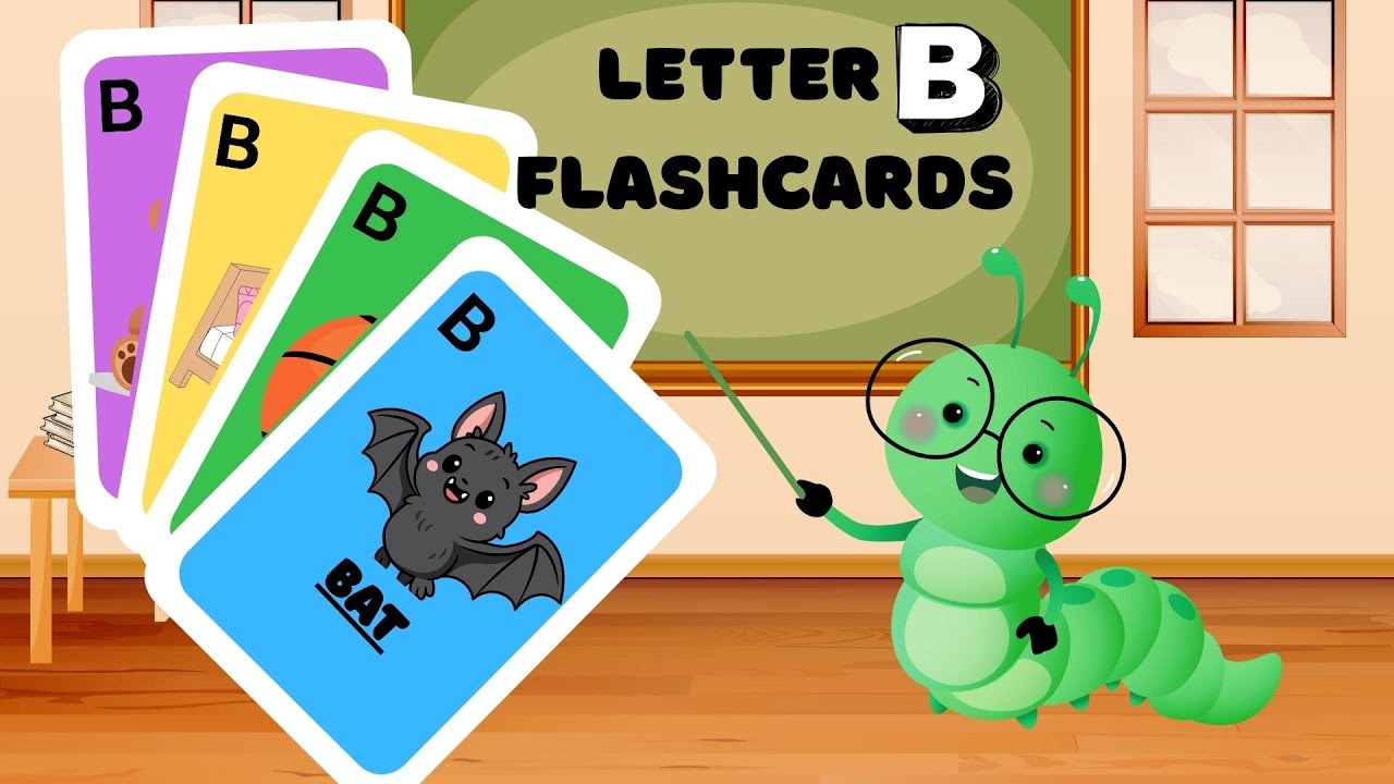 Letter B Flashcards and Game/ Alphabet Learning/Vocabulary Words for Kids/B Articulation Words