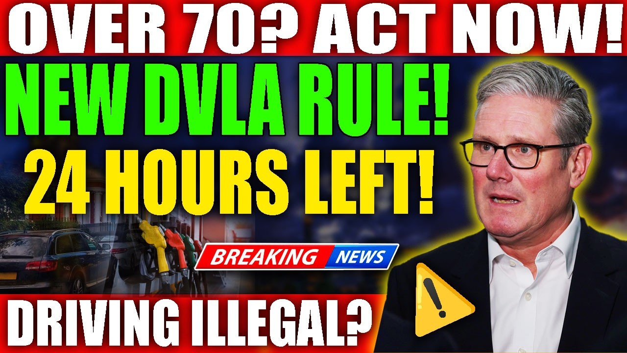 🚨 DVLA Update TODAY &ndash; Over 70 Drivers URGENT Warning &ndash; Act Now or Risk Driving ILLEGALLY