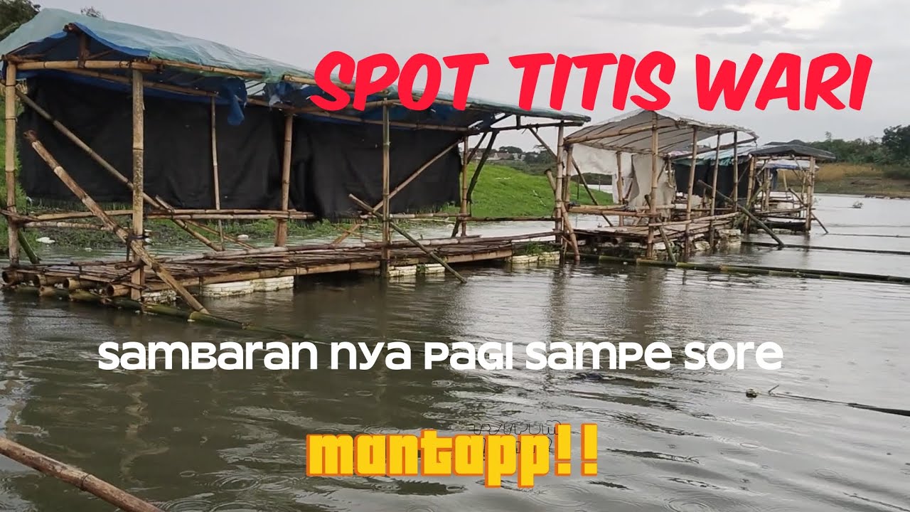 Sambaran dari pagi sampe sore gak henti henti. Mancing saguling spot titiswari pa asep. 