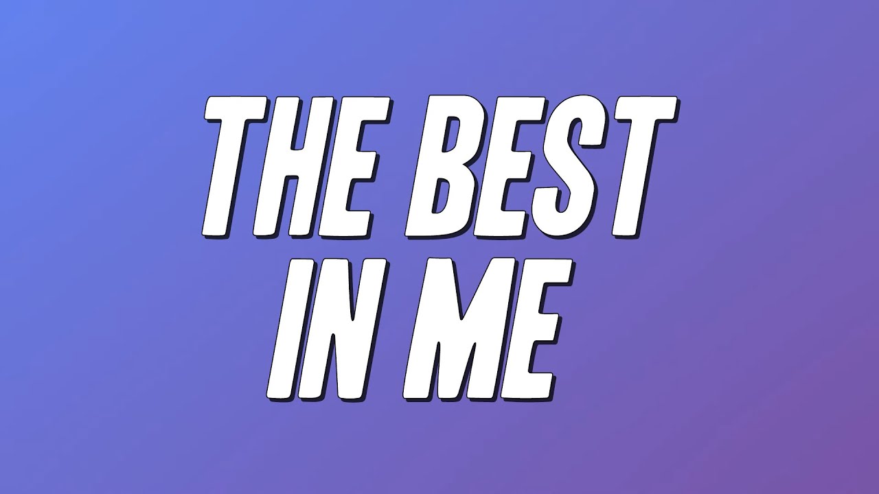 Marvin Sapp - The Best In Me (Lyrics)