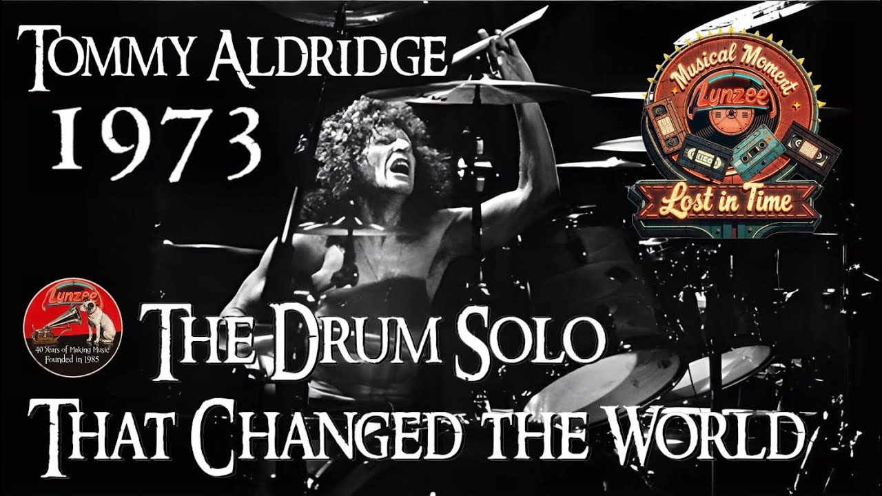 Drum Solo that Changed the World | 1973 Tommy Aldridge | Lost In Time Media