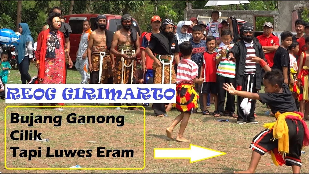 Bujang Ganong Cilik Luwes Eram | Reog Girimarto
