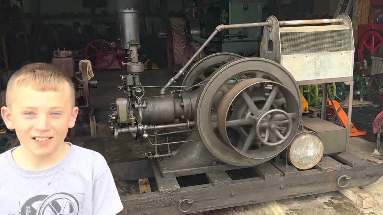 6 hp mogul sideshaft hit miss engine tank cooled