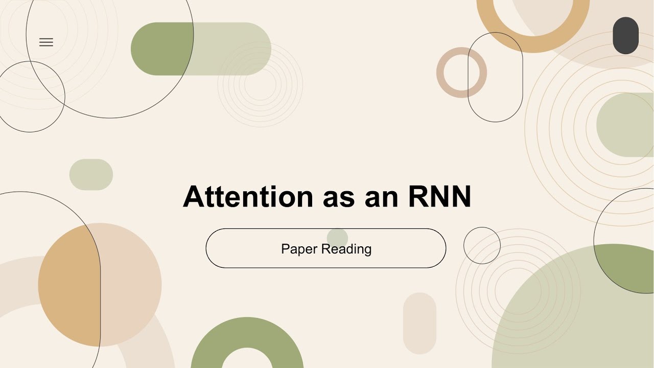 [2024 Best AI Paper] Attention as an RNN