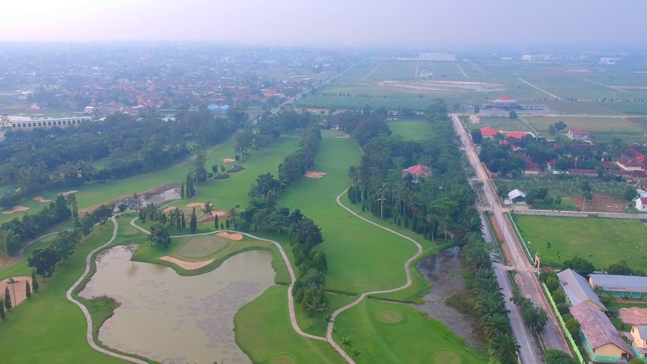 Lapangan Golf Sukarame - Bandar Lampung Drone Footage