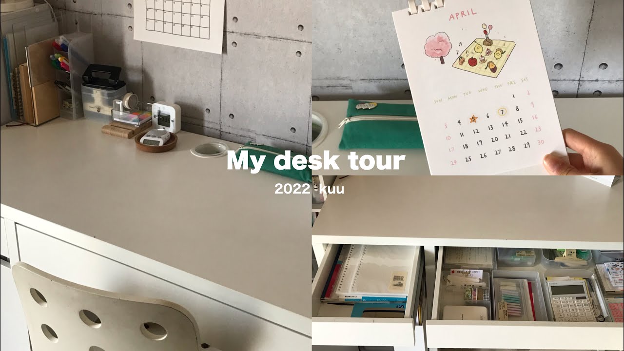 My desk tour : 勉強重視の机紹介 💡🚏