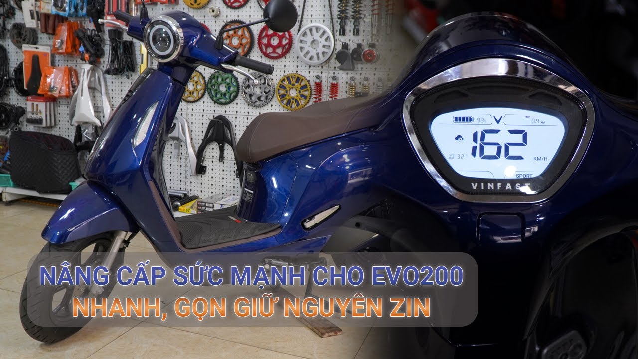 Nâng Cấp Sức Mạnh Evo200 Giữ Nguyên Zin | Ebike VietNam