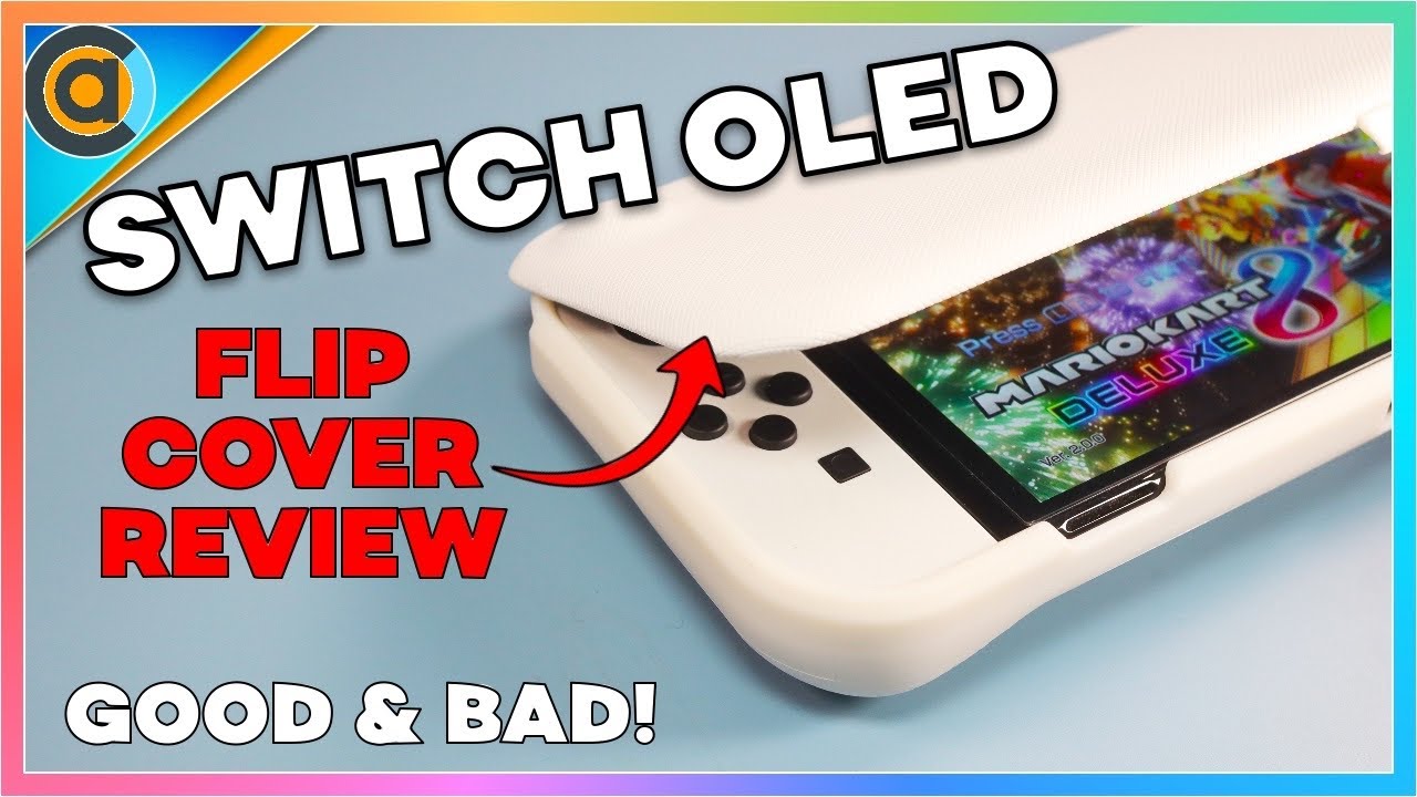 Nintendo Switch OLED ProCase Flip Cover Review. Good & Bad