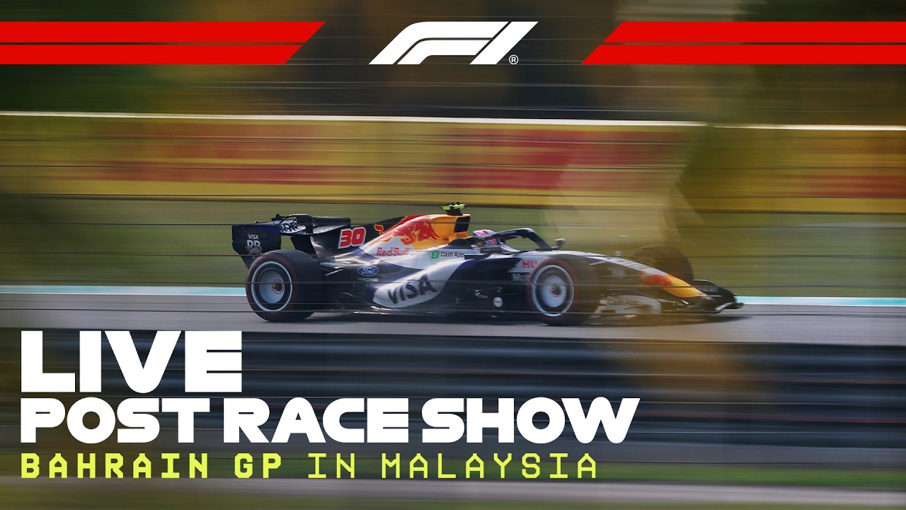 LIVE: Bahrain Grand Prix in Malaysia Post-Race Show