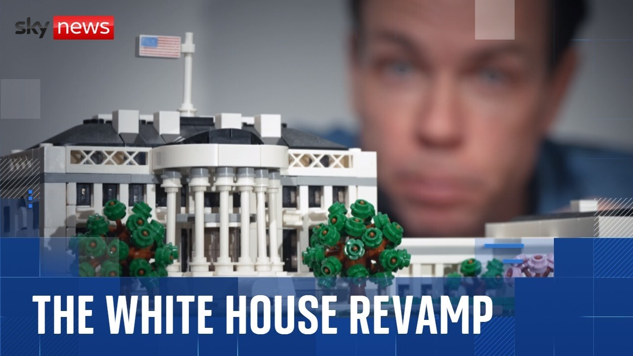Перестройка Белого дома из LEGO... что же сделал Дональд Трамп?